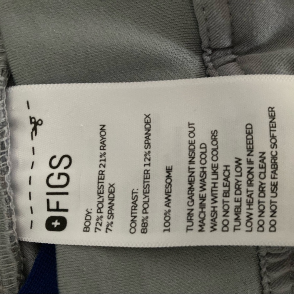 Figs Technical Collection Gray Pants - Picture 5 of 5
